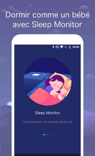 Sleep Minotor - Cycle de sommeil, piste de sommeil 1