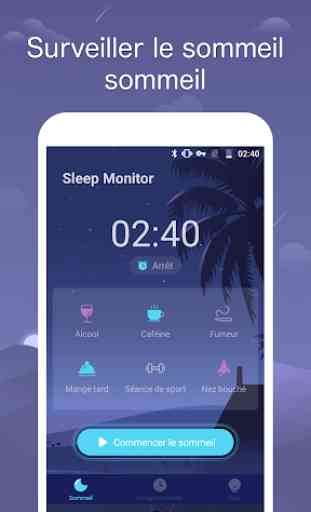 Sleep Minotor - Cycle de sommeil, piste de sommeil 2