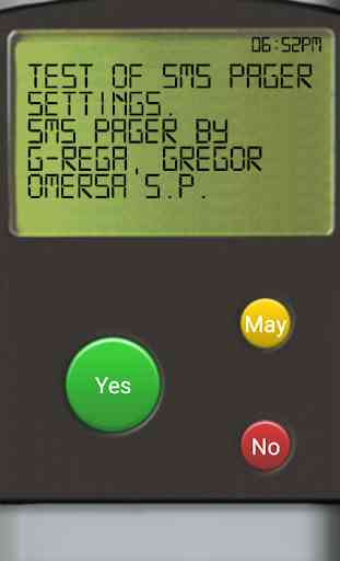 SMS Pager DEMO 1