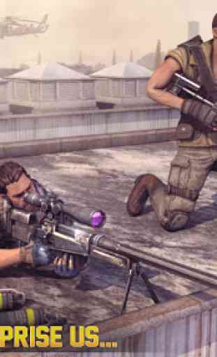 sniper fps jeux de guerre: 3D jeux gratuit 2019 2
