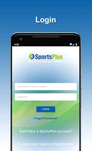SportsPlus - Sports Management App 1