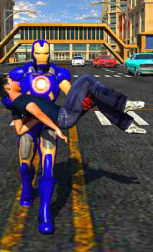 Superhero Iron Steel Robot - Rescue Mission 2020 2