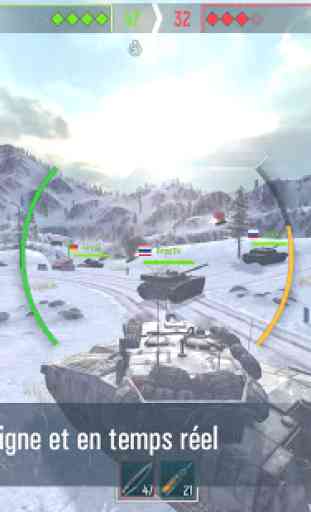 Tank Force: Chars 3D en ligne 4