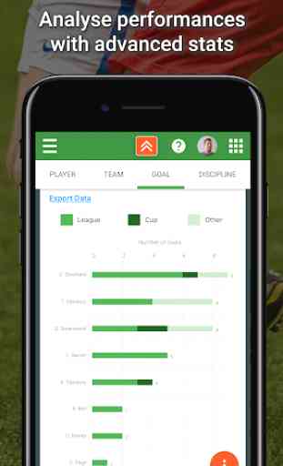 TeamStats - football team management app 4