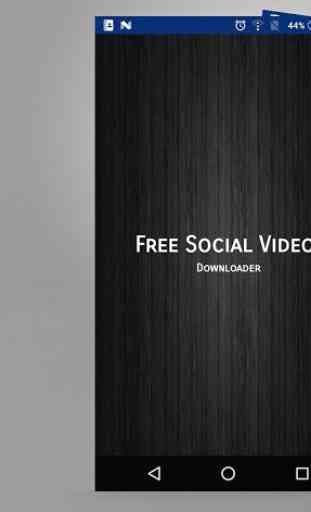 Téléchargeur gratuit de vidéos sociales 2