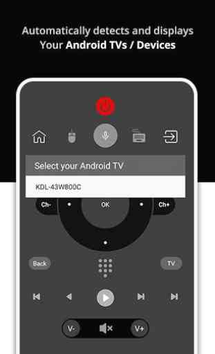 Télécommande pour Android TV/appareils: CodeMatics 2