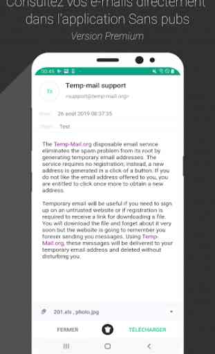 Temp Mail - Email temporaire 4