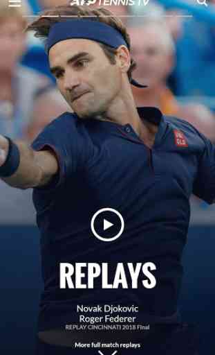 Tennis TV - Streaming ATP en direct 2