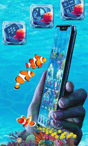 Thème 3D Nemo Aquarium 3