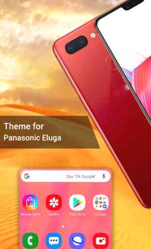 Thèmes de lancement pour Panasonic Eluga 2