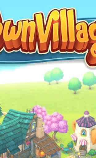 Town Village : ferme, commerce, farm, build, city 1