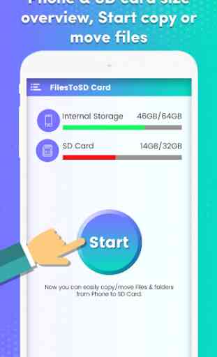 Transfer phone to SD Card – FilesToSd Card 2