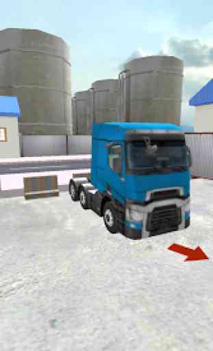 Truck Simulator 3D: Factory Parking 4