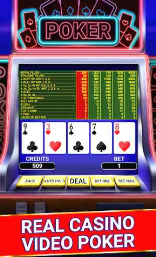 Vidéo Poker: Jeu de Casino Gratuit 1