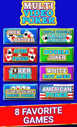 Vidéo Poker: Jeu de Casino Gratuit 2
