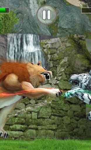 Wild Big Cats Fighting Challenge 2: Lion vs Tigers 1