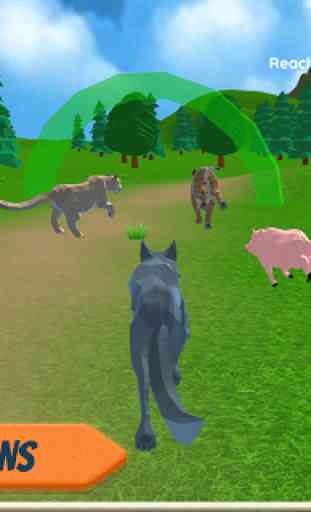 Wolf Simulator: Wild Animals 3D 2