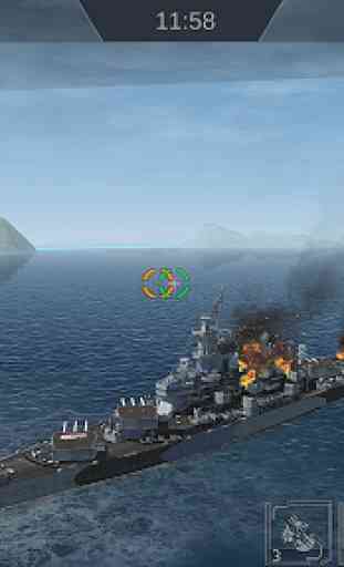World War Battleship- Agression Marin Jeu de tir 1