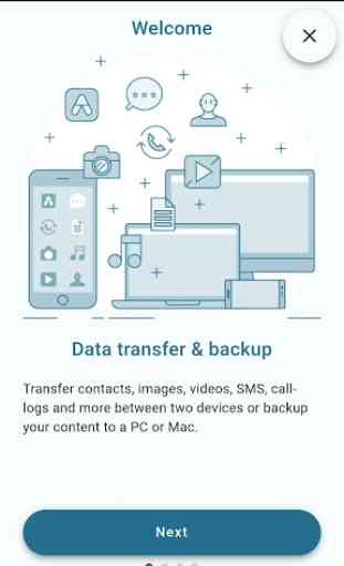 X-Transfer - Share/Backup Files/Contacts/SMS/Calls 1