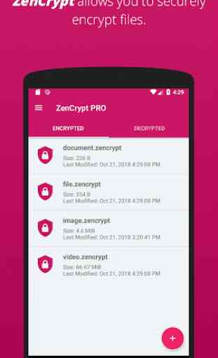ZenCrypt - Securely Encrypt Files 1