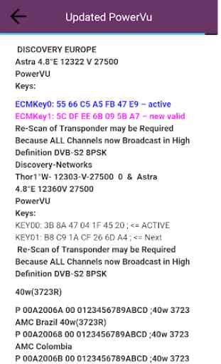 All Channels PowerVU Keys 2