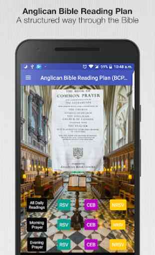 Anglican Bible Reading Plan (BCP 1962) 1