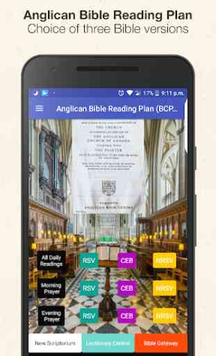 Anglican Bible Reading Plan (BCP 1962) 2