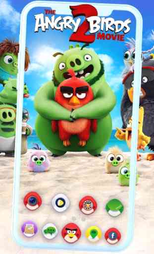Angry Birds 2 bad piggies Themes & Live Wallpapers 1