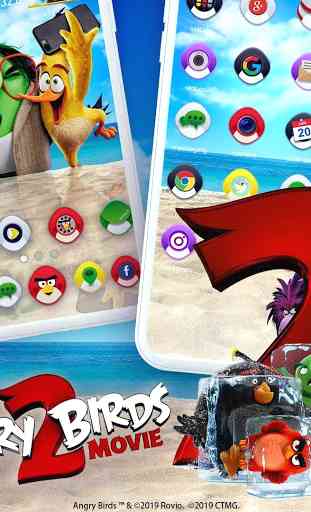 Angry Birds 2 bad piggies Themes & Live Wallpapers 2