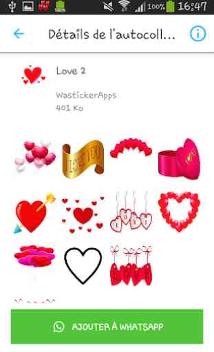 Autocollants Amour & Relation -WAStickerApps 3