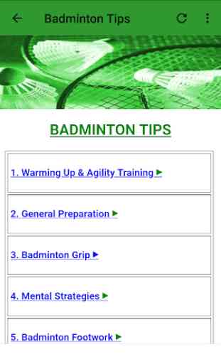 Badminton Tips 2