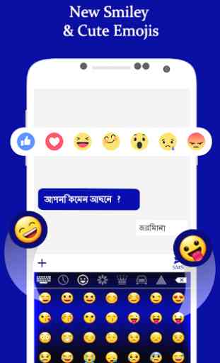 Bangla Color Keyboard 2018: Langue bangladaise 2