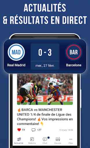 Barcelone Live — App non officielle du FC Barca 2