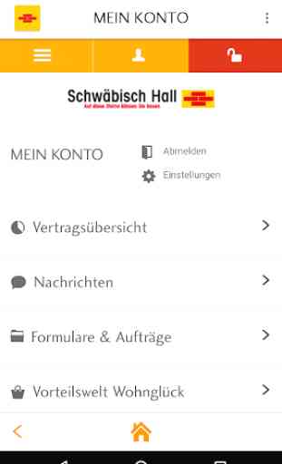 Bausparkasse Schwäbisch Hall - MEIN KONTO 1