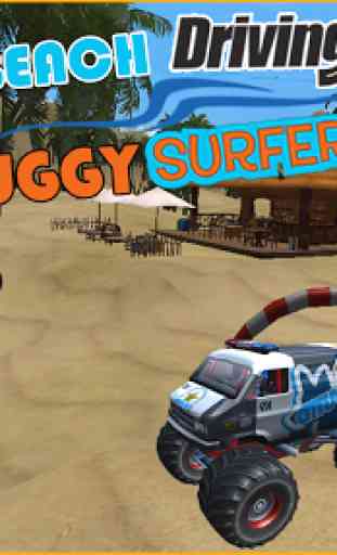 Beach Driving Buggy Surfer Sim 1