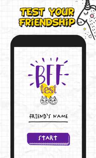 BFF Test - Friendship Test App for Fun 1