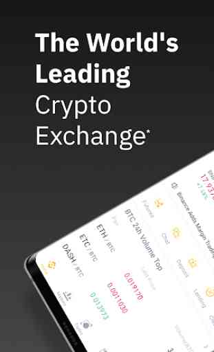 Binance Exchange - Crypto Trading 1