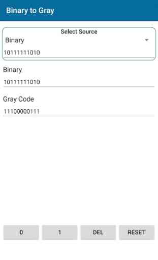 Binary to Gray 1