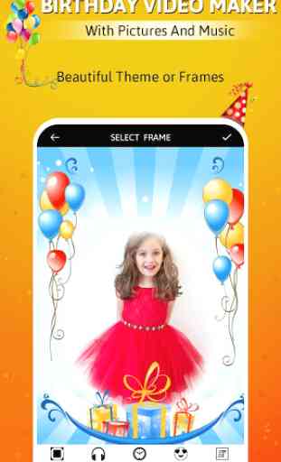 Birthday video maker with pictures and music 2