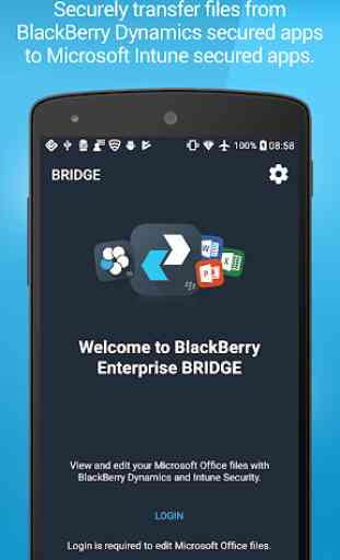 BlackBerry Enterprise BRIDGE 1