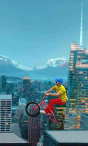 BMX Bike Stunt 2018: jeu de parkour de vélo Tricky 2
