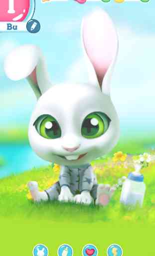 Bu le bébé lapin - Animal de compagnie virtuel 1