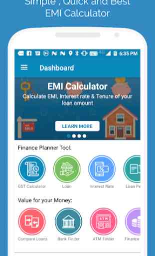 Calculateur EMI - Planificateur financier 1
