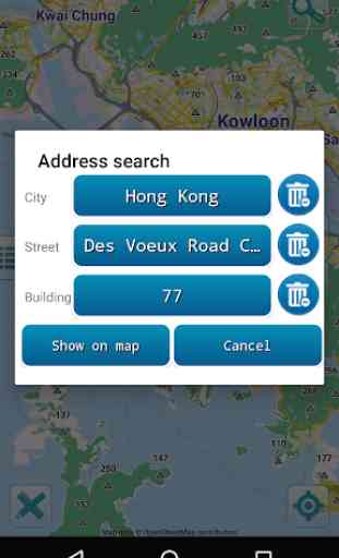 Carte de Hong Kong hors-ligne 3