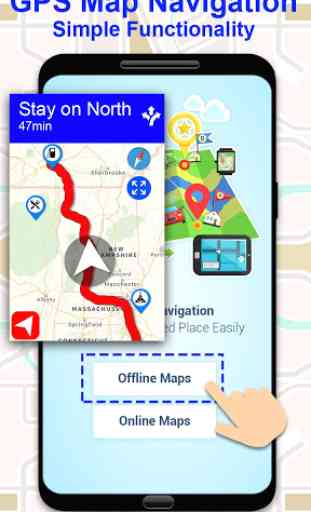 Cartes hors ligne: Drive & Navigate avec GPS Maps 1