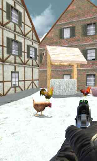 Chicken Shooter game of Chicken Shoot and Kill 3