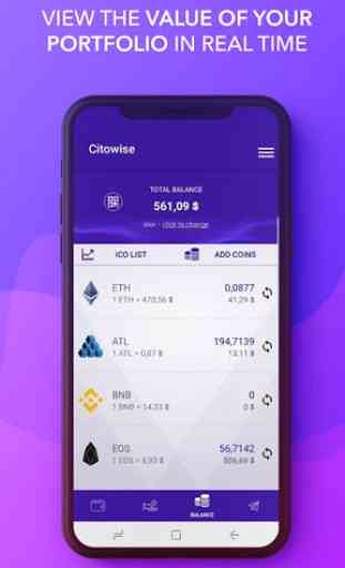 Citowise - Blockchain multi-currency wallet 1