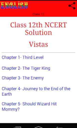Class 12 English Solutions 2