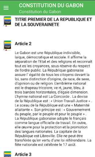 Constitution du Gabon 2
