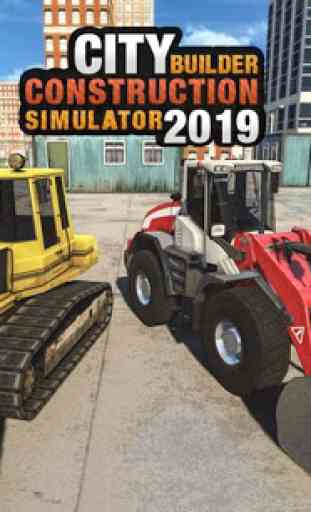 Construction Bulldozer Pelle Simulateur 2019 1